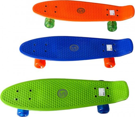 SPARTAN Skateboard Spartan Plast 24,5 ORANŽOVÁ - obrázek 1