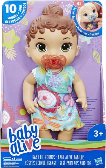 Hasbro Baby Alive Baby Alive Tmavovlasá plačící panenka - obrázek 1