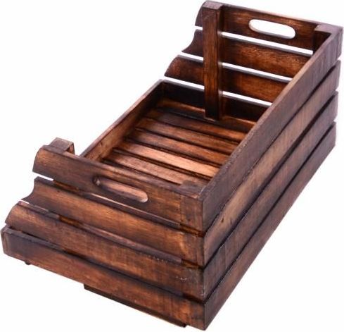 Divero D60225 Stohovatelná dřevěná bedýnka vintage - obrázek 1