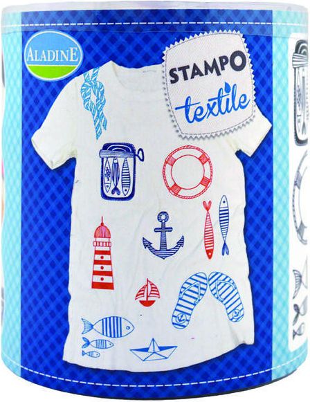 Stampo textil - Marina  - 13 ks - obrázek 1