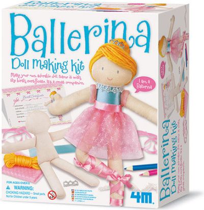 Vyrob si panenku - baletka - obrázek 1