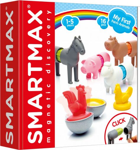 SmartMax - Moje první zvířátka z farmy - 16 ks - obrázek 1
