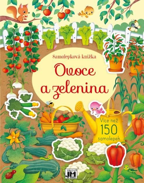 Ovoce a zelenina - samolepková knížka - obrázek 1