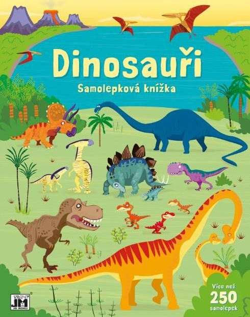 Dinosauři - velká samolepková knížka - obrázek 1