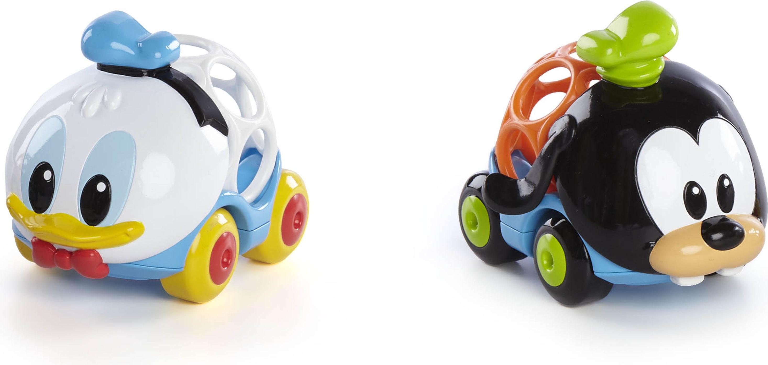 DISNEY BABY Hračka autíčka Donald&Goofy Go Grippers™ 2ks, 6m+ - obrázek 1
