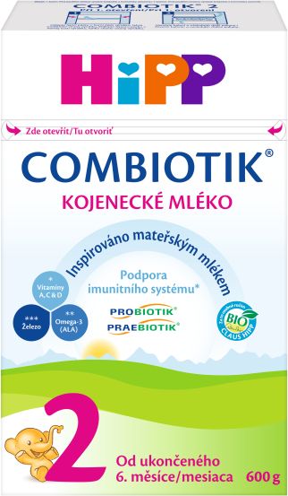 HIPP 2 BIO Combiotik 6X600 g - obrázek 2