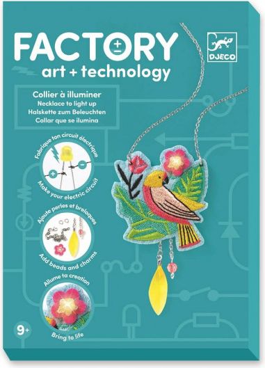 Umění a technologie - Svítící náhrdelník - Calypso - obrázek 1