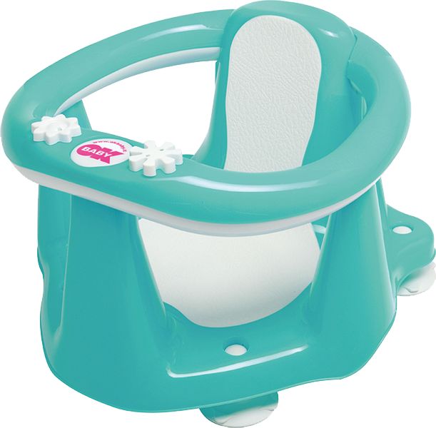 OK BABY Sedátko do vany Flipper Evolution - tyrkysové - obrázek 1