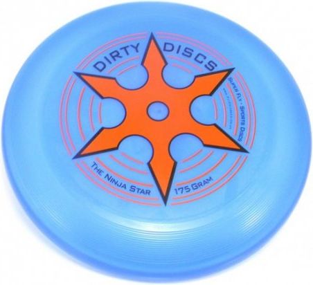 Dirty Disc Ninja Star - Fly Frisbee - old version, Barva Modrá 1766 - modrá - obrázek 1