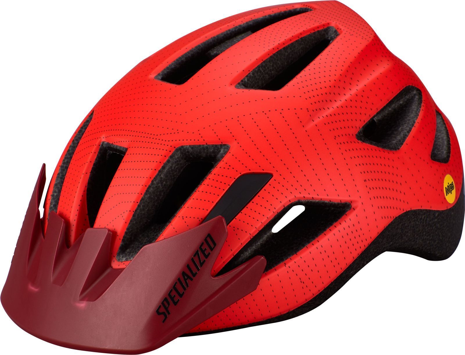 Specialized Shuffle Child Led SB Mips - rocket red/crimson dot plane 50-55 - obrázek 1