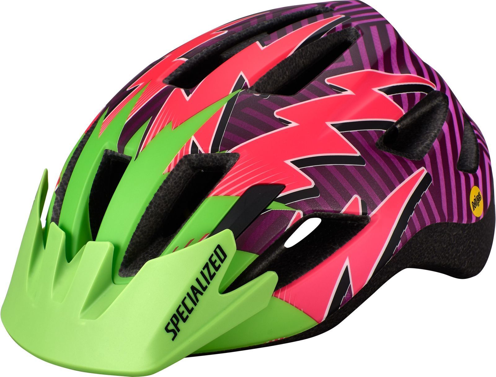 Specialized Shuffle Child Led SB Mips - mongrn/acdpnk lightning 50-55 - obrázek 1