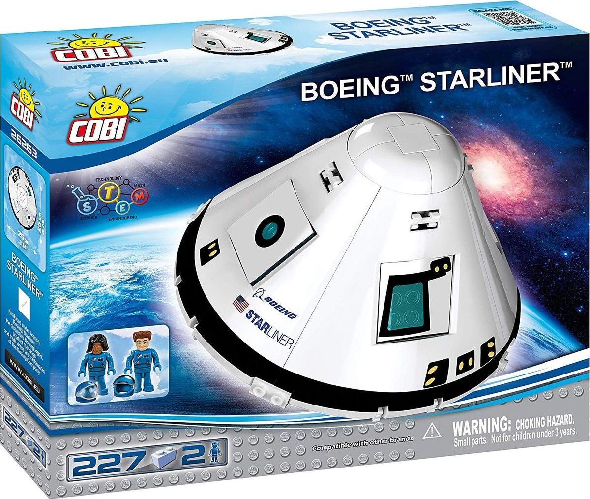 Cobi 26263 Smithsonian Boeing CST-100 Starliner - obrázek 1