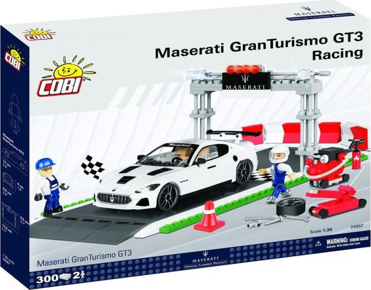 Cobi 24567 Maserati Gran Turismo GT3 Racing set - obrázek 1