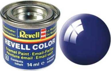 Barva Revell emailová - 32151: leská ultramarínová modrá (ultramarine-blue gloss) - obrázek 1
