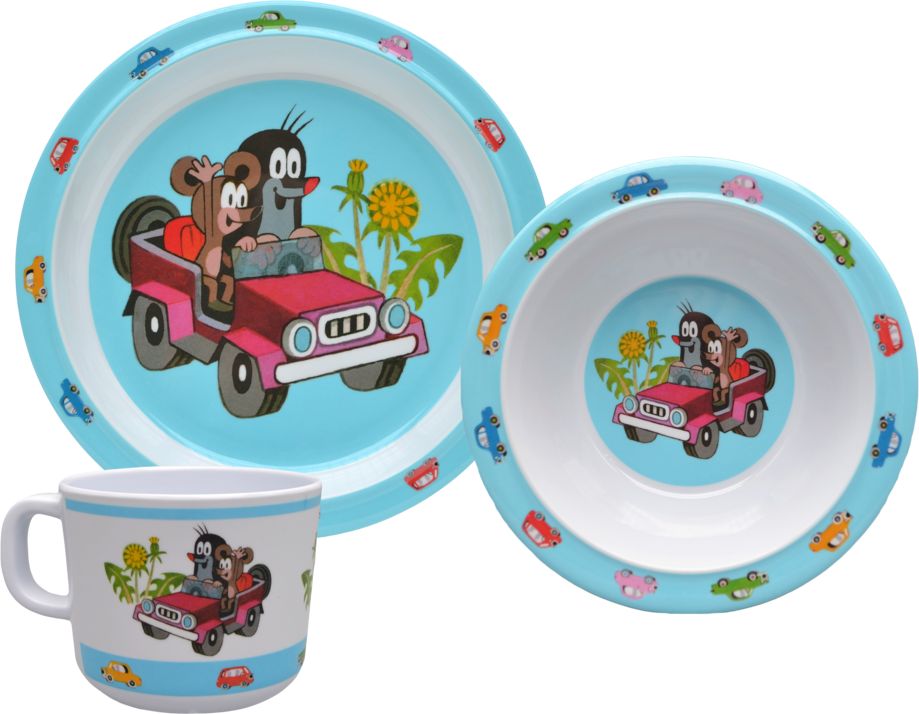 Sada nádobí Krtek, jeep - obrázek 1