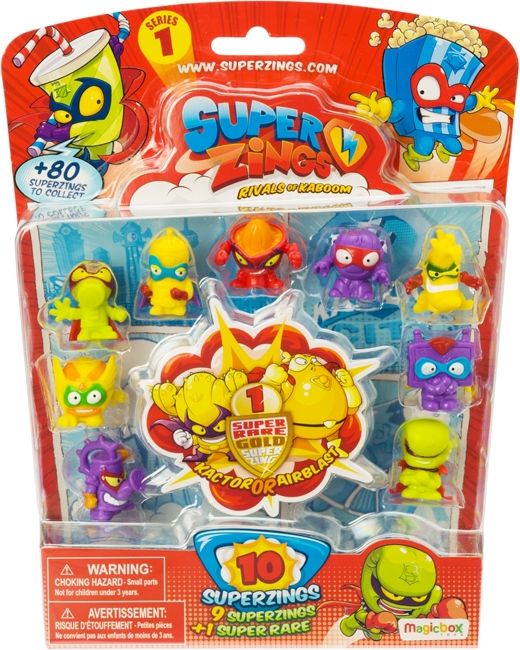 SuperZings - Blister 2 figurky a vozidla - obrázek 1