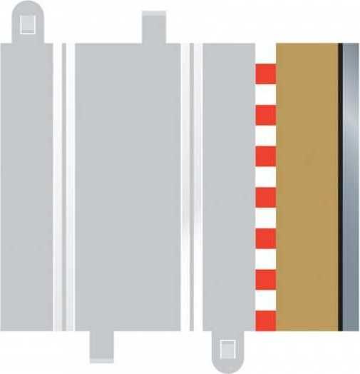 Rozšíření trati SCALEXTRIC C8223 - Half Straight Border/Barrier - obrázek 1