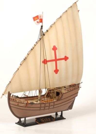 ZVEZDA Model Kit loď 9005 - Caravel "Nina" (1:100) - obrázek 3