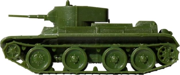 ZVEZDA Wargames (WWII) tank 6129 - Soviet Tank BT-5 (1:100) - obrázek 4