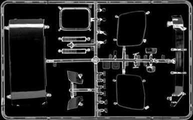 ITALERI Model Kit truck 3935 - Mercedes-Benz ACTROS MP4 Giga Space (1:24) - obrázek 8