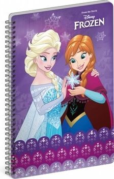 Spirálový blok Frozen Ledové království - obrázek 1