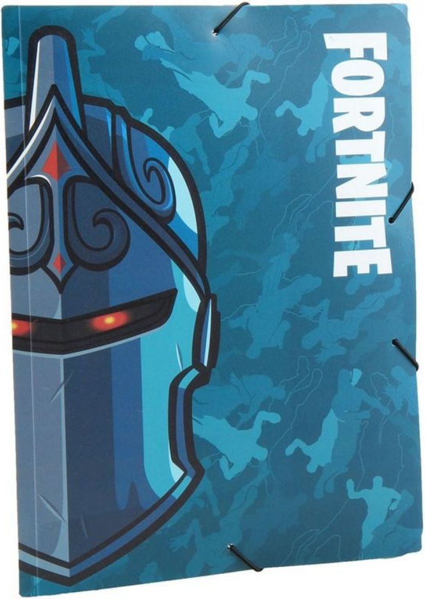 Made Fortnite Složka na sešity s gumou modrá - obrázek 1