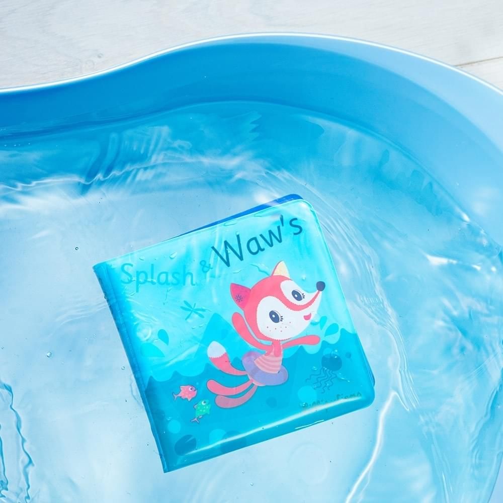 Lilliputiens Alice Splash Magical Bath Book uni - obrázek 2