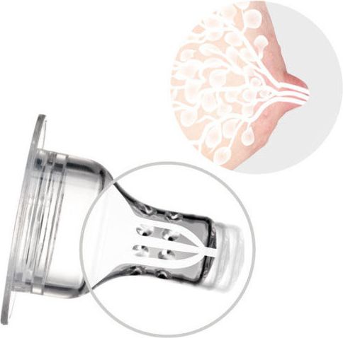 LOVI Láhev skleněná 150 ml Diamond Glass – Marine - obrázek 2