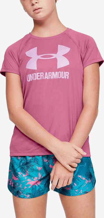 Triko dětské Under Armour | Růžová | Dívčí | XS - obrázek 1