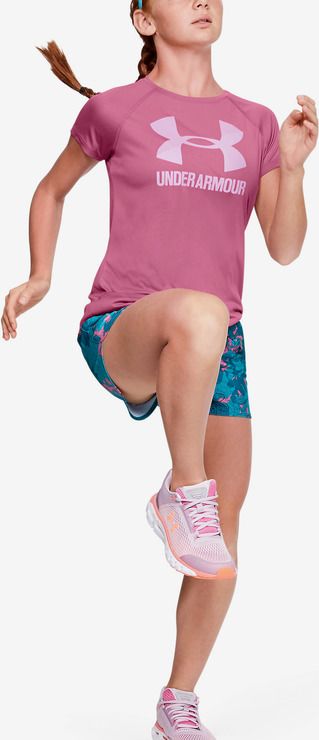 Triko dětské Under Armour | Růžová | Dívčí | XS - obrázek 4