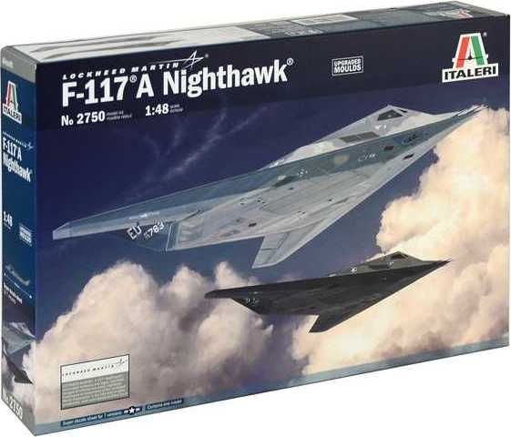 ITALERI Model Kit letadlo 2750 - F-117A NIGHTHAWK (1:48) - obrázek 1