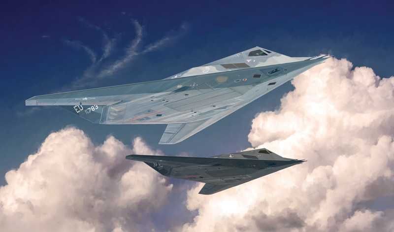 ITALERI Model Kit letadlo 2750 - F-117A NIGHTHAWK (1:48) - obrázek 9