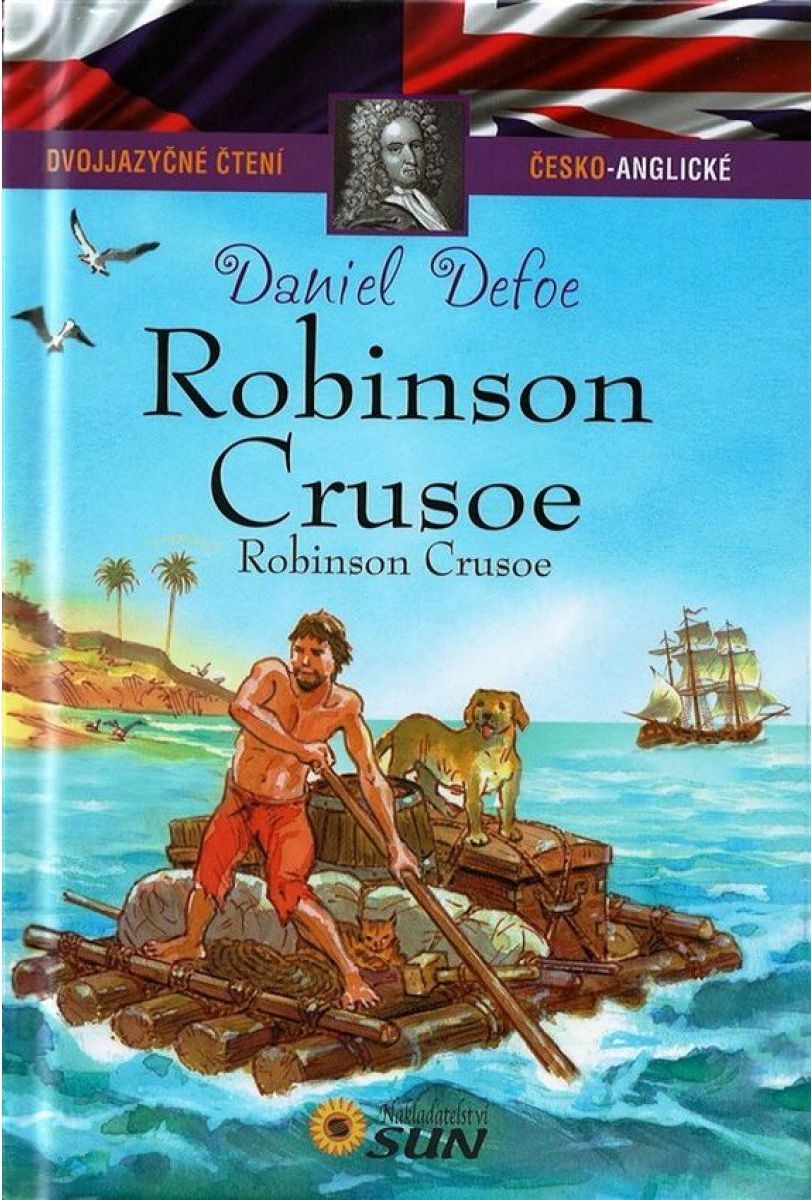 Sun Dvojjazyčné čtení Česko-Anglické Robinson Crusoe - obrázek 1