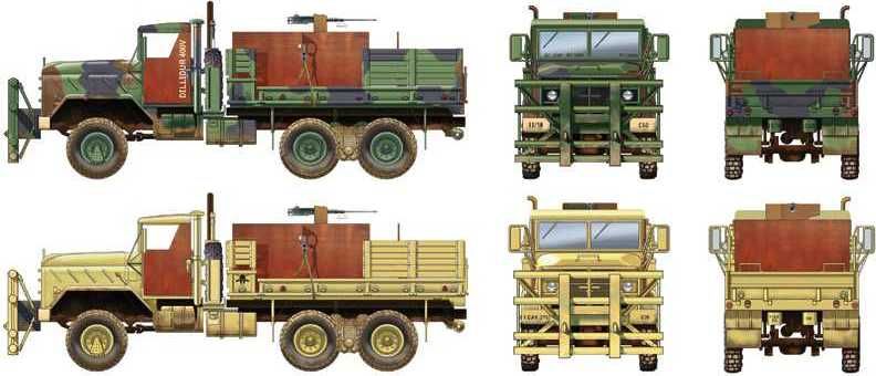 ITALERI Model Kit military 6513 - M923 "HILLBILLY" Gun Truck (1:35) - obrázek 3