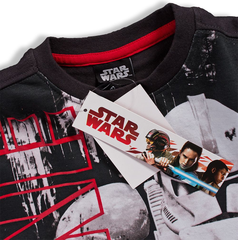 DISNEY STAR WARS Chlapecké triko STAR WARS tmavě šedé Velikost: 128 - obrázek 2