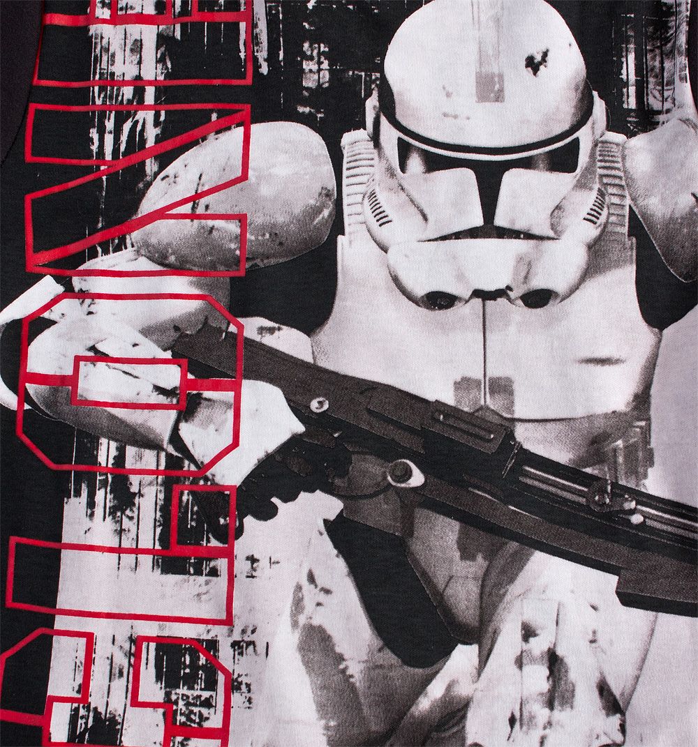 DISNEY STAR WARS Chlapecké triko STAR WARS tmavě šedé Velikost: 128 - obrázek 4