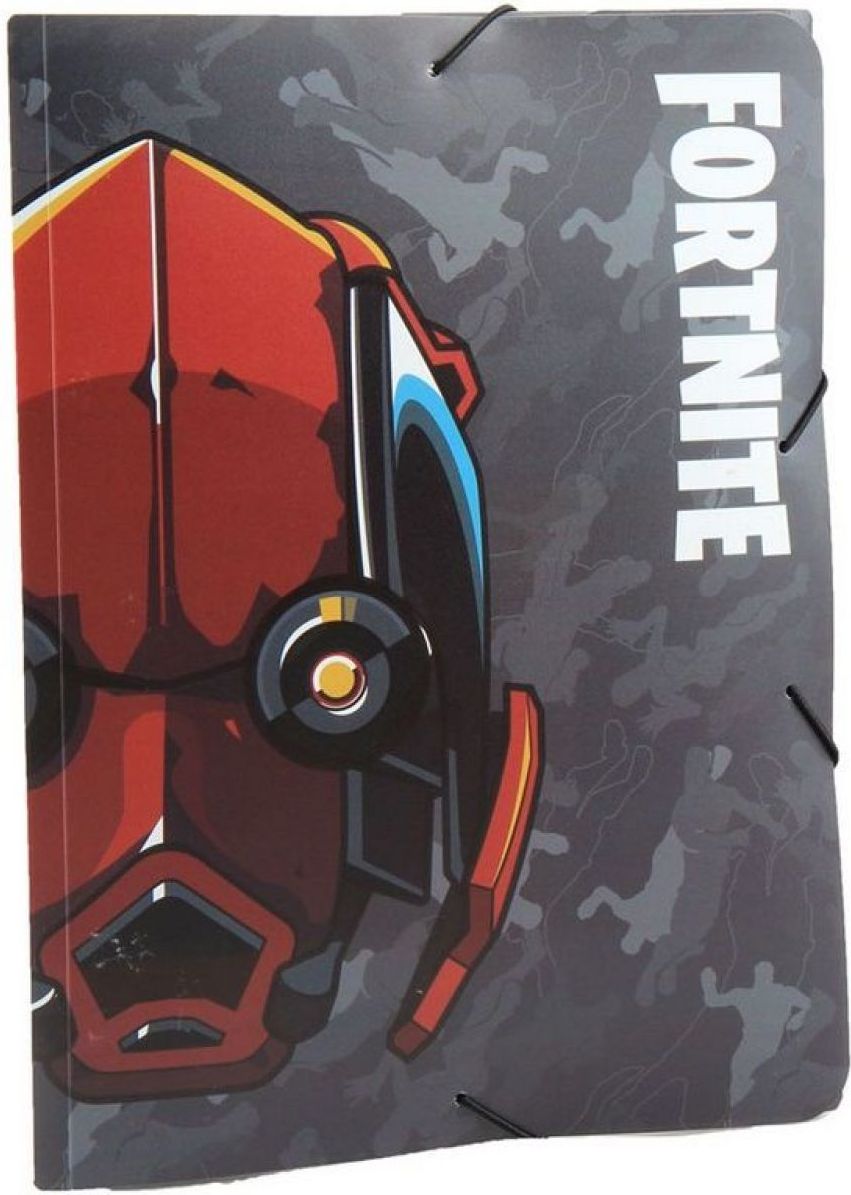 Made Fortnite Složka na sešity s gumou šedá - obrázek 1