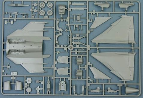 ITALERI Model Kit letadlo 2638 - JAS 39 A GRIPEN (1:48) - obrázek 3