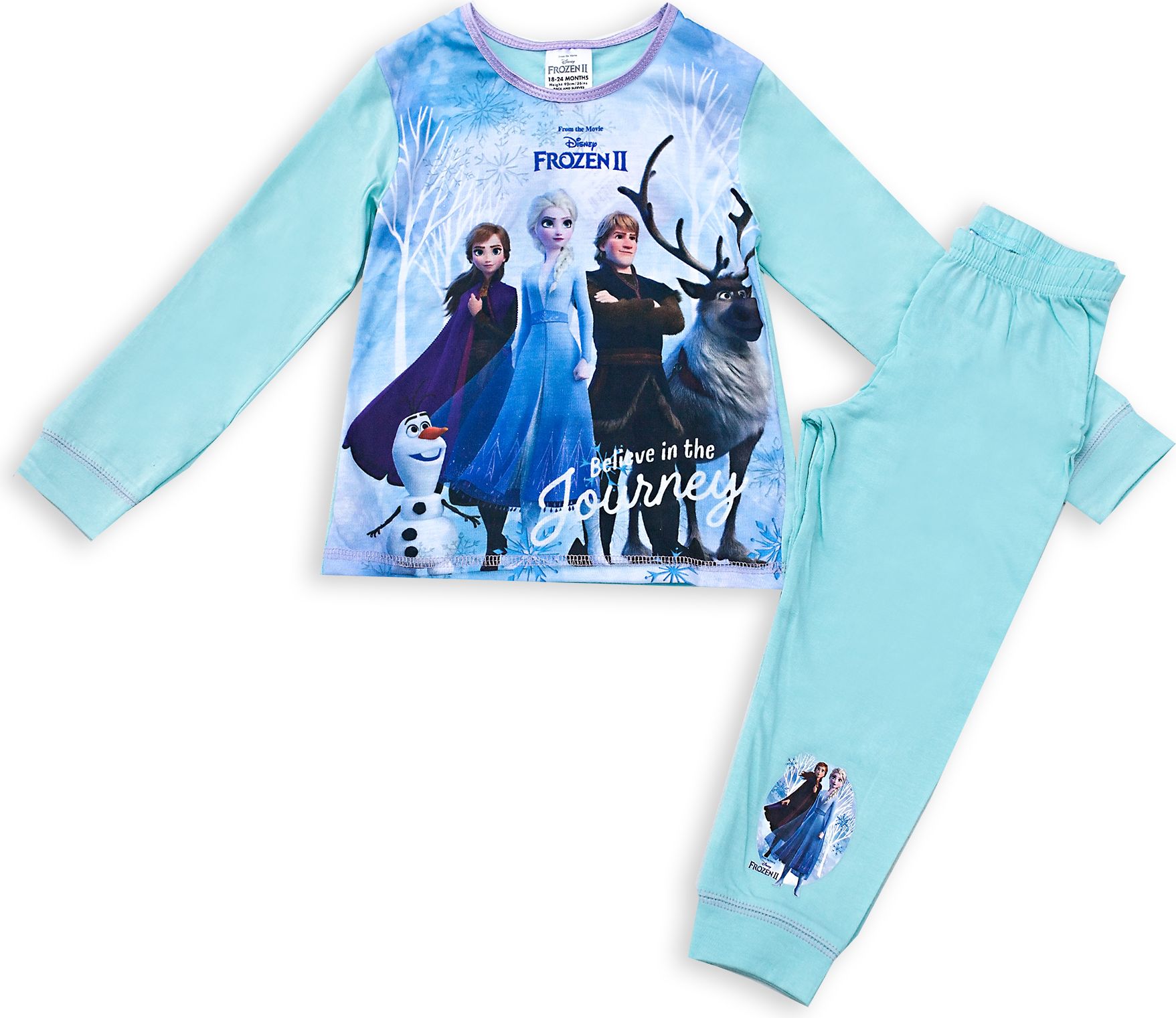 Disney Dětské pyžamo Frozen Ledové království 1-5 let Velikost: 110 - obrázek 1