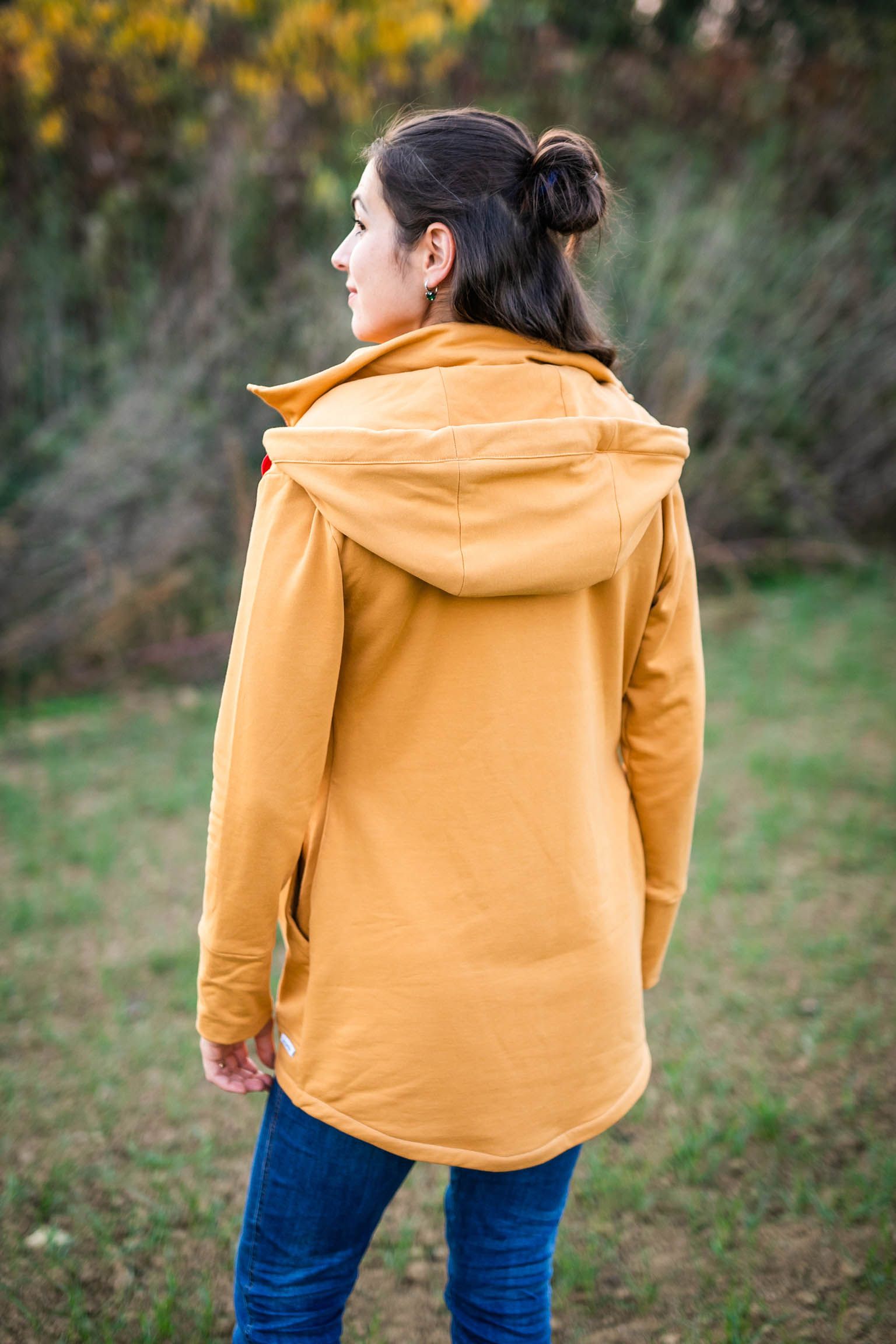 Tepláková mikina Be Lenka - Mustard Provedení: Nosící mikina s teplákovou vsádkou 2 v 1, Velikost: XL - obrázek 5