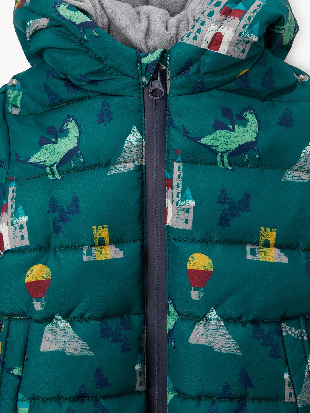 John Lewis Dětská zimní kojenecká bunda Dinosaurus 0-3 roky Velikost: 68 - obrázek 3