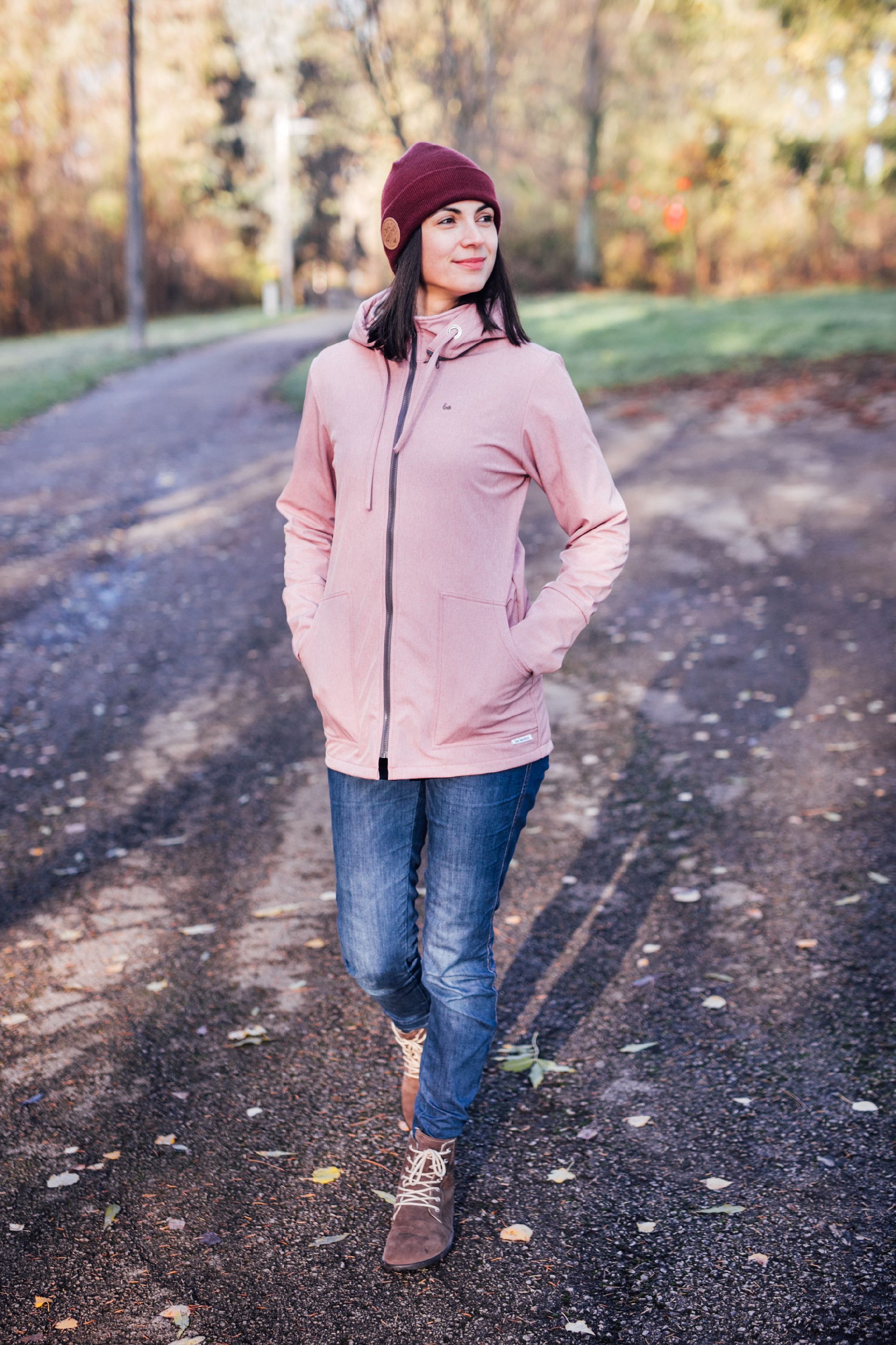 Softshellová bunda Be Lenka - Rose Pink Provedení: Nosící bunda se softshellovou vsádkou 2 v 1, Velikost: S - obrázek 4