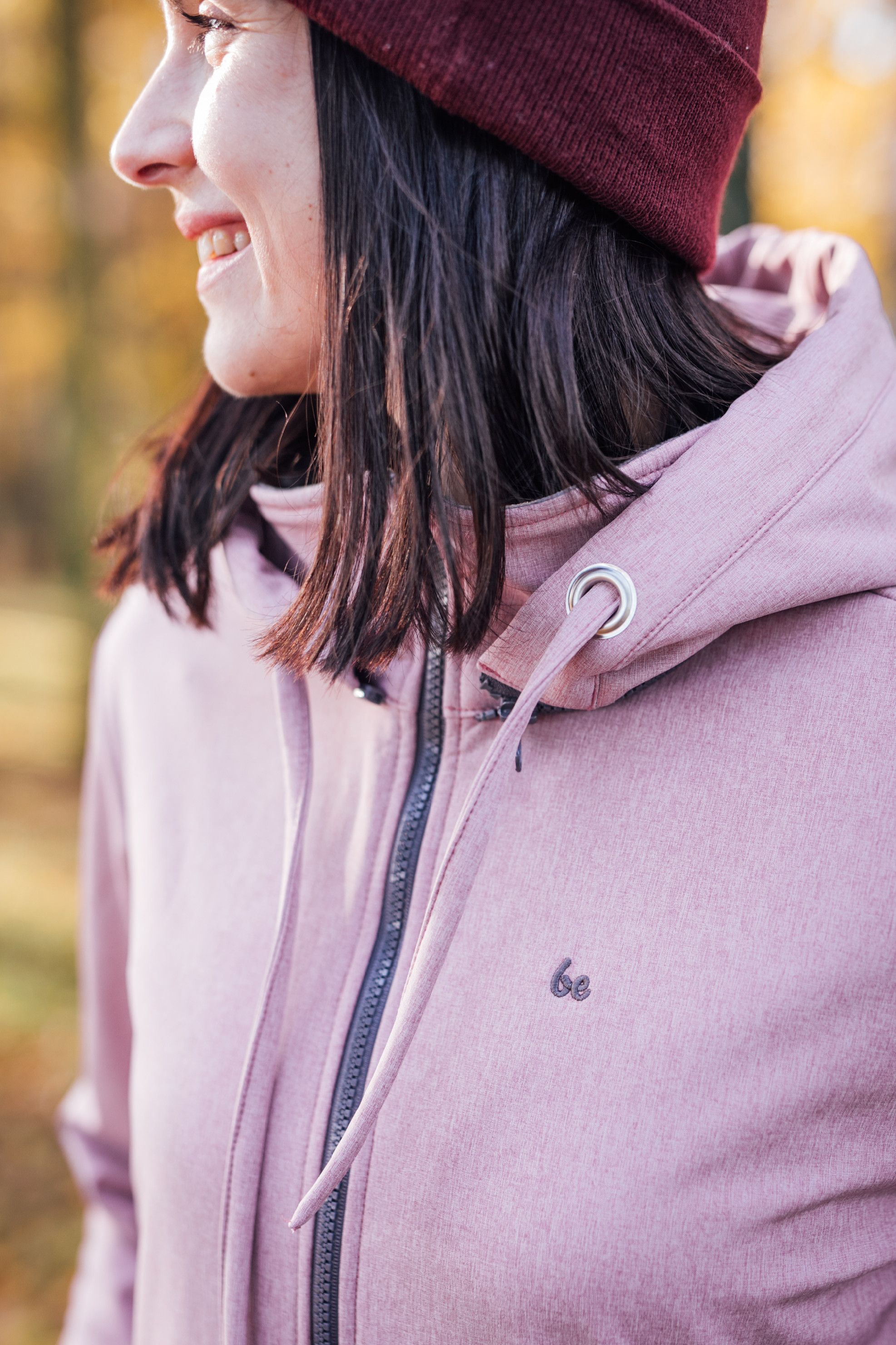 Softshellová bunda Be Lenka - Rose Pink Provedení: Nosící bunda se softshellovou vsádkou 2 v 1, Velikost: S - obrázek 6