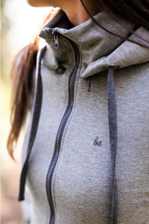 Tepláková mikina Be Lenka - Light Grey Provedení: Nosící mikina s teplákovou vsádkou 2 v 1, Velikost: XS - obrázek 7