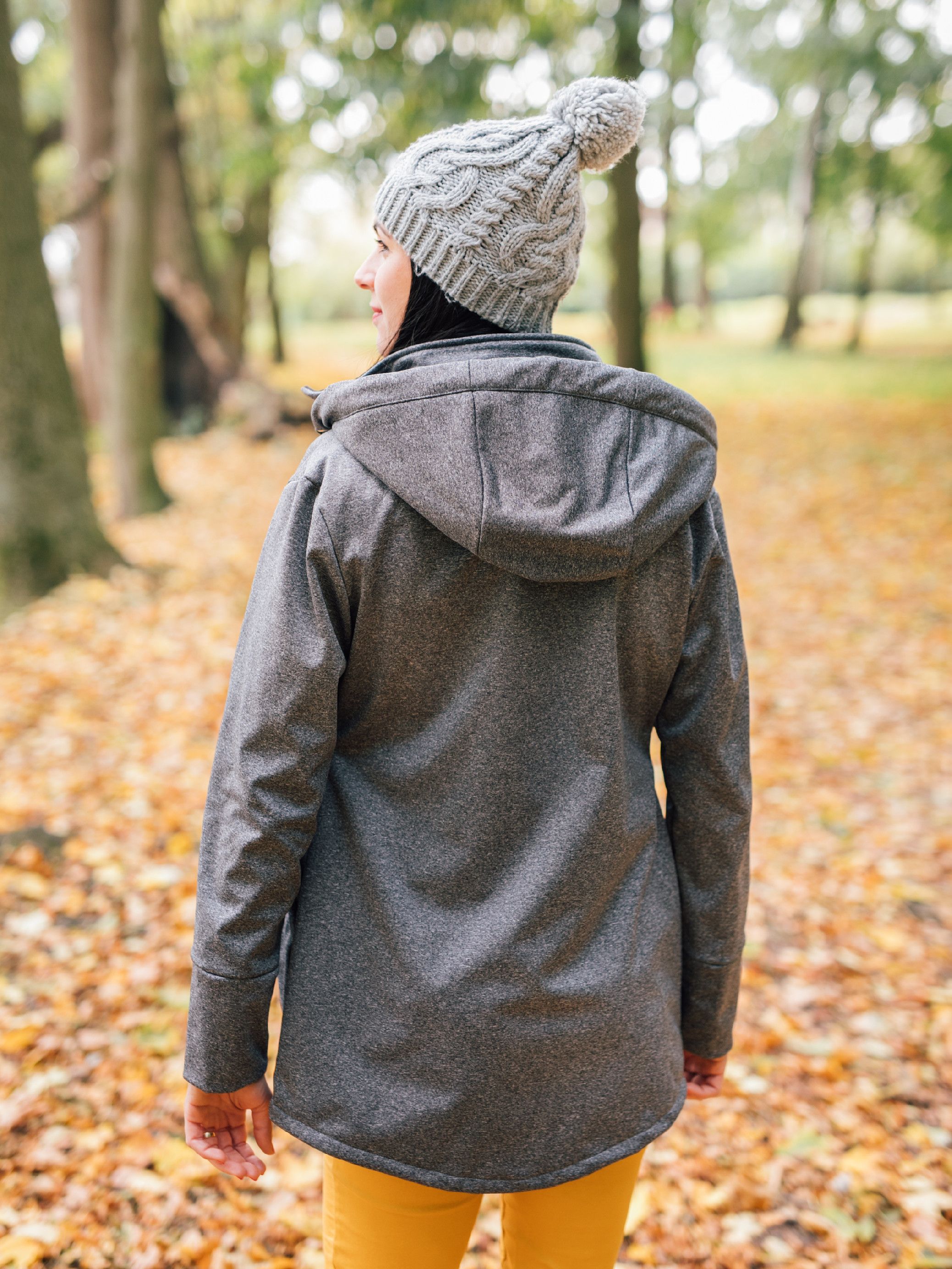 Softshellová bunda Be Lenka - Pebble Grey Provedení: Nosící bunda se softshellovou vsádkou 2 v 1, Velikost: S - obrázek 2