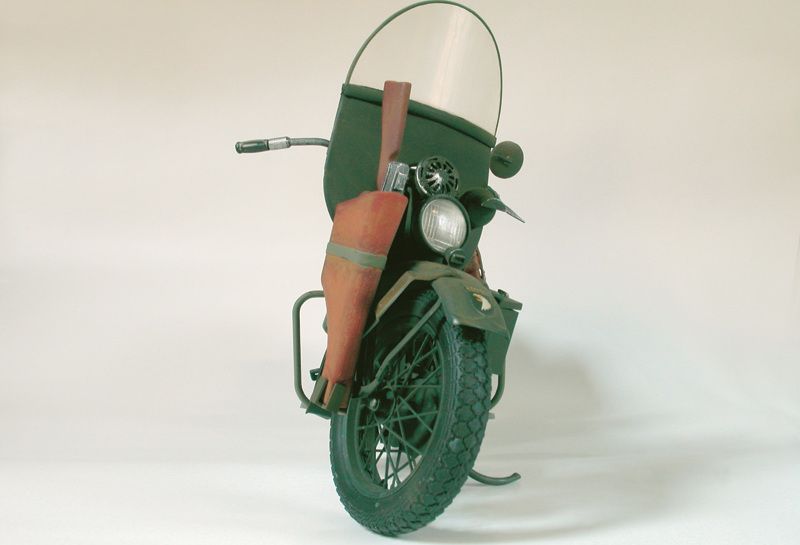 ITALERI Model Kit military 7401 - WLA 750 (1:9) - obrázek 2