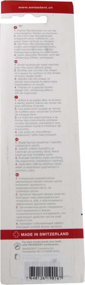 Swissdent zub. kart. PROFI Whitening 2+1 soft - obrázek 2