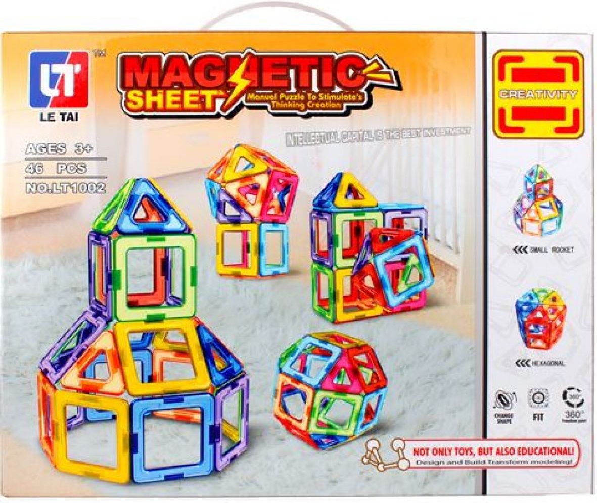 EP Line Magnetická stavebnice Magnetic Sheet 46 - obrázek 1