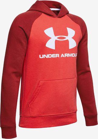 Rival Mikina dětská Under Armour | Červená | Chlapecké | XS - obrázek 1