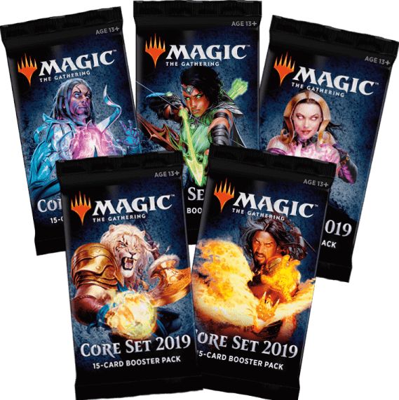 Wizards of the Coast Magic the Gathering Magic 2019 Core Set Booster - obrázek 1
